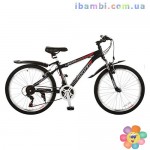 Велосипед 24д. ELITE 24.2 черный